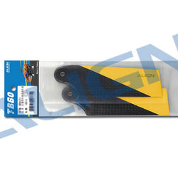 Align 95 Carbon Fibre Tail Blade - Yellow : HQ0950ET