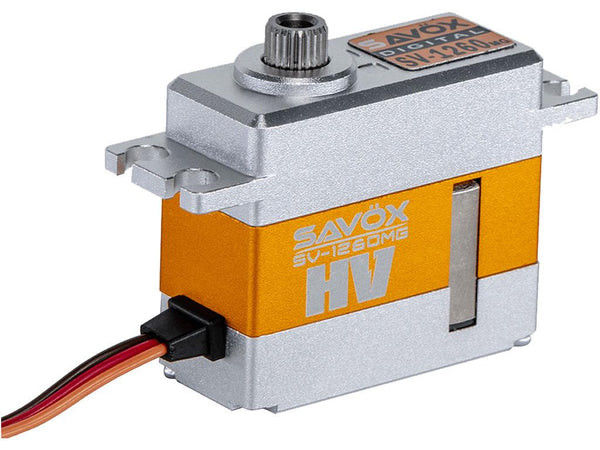 パーツ SAVA hi-speed 2018 Savox HV Digital Mini Tail Servo 15KG/0.048S @ 8.4V (SAV-SV1260MG