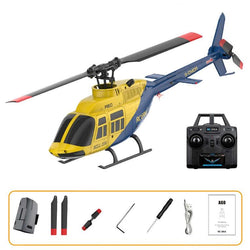 RC ERA A60 Mini Bell206 Gyro Stabilized Helicopter : RCE-A60-YB