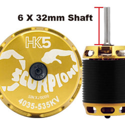 Scorpion HK5-4035-535KV (6x32mm shaft) : HK5_4035_535