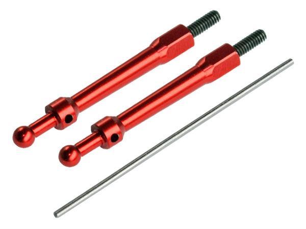 Telaio Principale In Alluminio/Fibra Di Carbonio Opaco Rosso Per Lama 230S / 230S V2 (MH-23V2105) - Foto 2