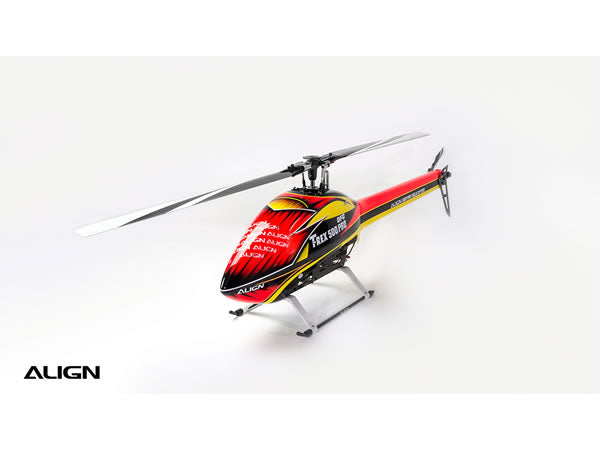 Align T-Rex 500E Speed Fuselage : Red/Yellow : HF5020T - Midland