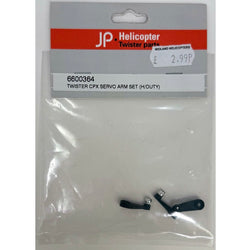 TWISTER CPX SERVO ARM SET (H/DUTY) : 6600364 - Midland Helicopters