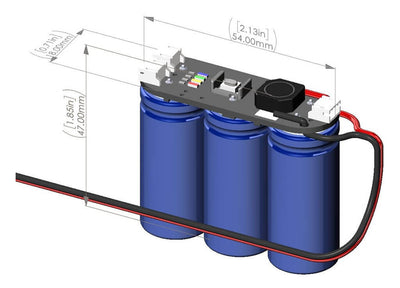 XGuard Plus V2 C82 Supercapacitor Power Backup System With Telemetry : AAVXG0117