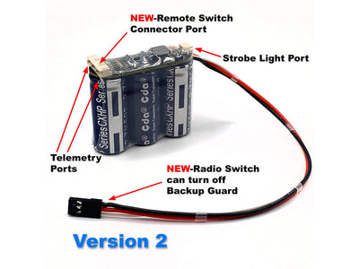 XGuard Plus V2 C82 Supercapacitor Power Backup System With Telemetry : AAVXG0117