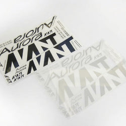 Avant Decal Set For Canopy Black And Silver : AV900903 - Midland Helicopters