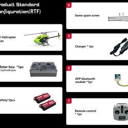 Goosky S1 RTF Version (Green) - Mode 2 : BAF030009