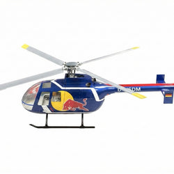 FlyWing BO-105 Red Blue RTF : FW-BO105-RB-RTF