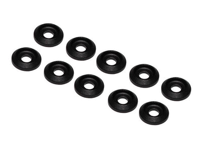 SAB Aluminium Finishing Washers (Black) : H0007BM-S - Midland Helicopters
