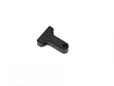 Aluminium Bellcrank Base Matte Black - Black Nitro/Thunder : H0058BM-S