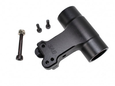 Aluminum Black Matte Center Hub - HPS 700/Goblin 770 : H0135BM-S - Midland Helicopters