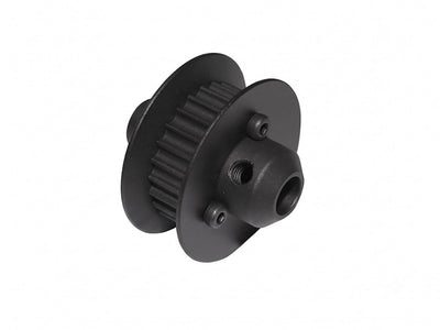 New Heavy Duty Tail Pulley 24T Black Matte Anodize : H0154BM-S - Midland Helicopters