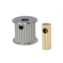 Aluminium Motor Pulley 24T (for 6/8mm motor shaft) : H0175-24-S