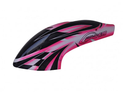 Canomod Pink Checkers Airbrush Canopy : H0178-2-T