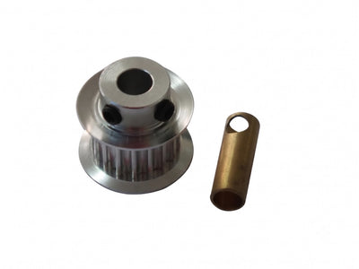 Aluminum Motor Pulley Z17 - Goblin 500 : H0215-17-S - Midland Helicopters