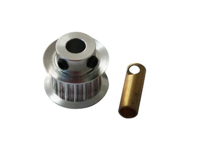 Aluminum Motor Pulley Z18 - Goblin 500 : H0215-18-S - Midland Helicopters