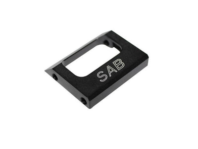 Aluminium Tail Case Spacer Black Matte - Black Nitro/Thunder : H0360BM-S - Midland Helicopters