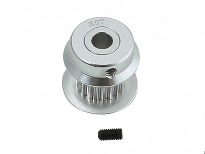 Aluminum Motor Pulley 20T - Goblin 380 : H0501-20-S - Midland Helicopters