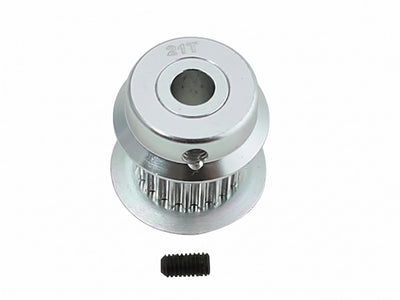 Aluminum Motor Pulley 21T - Goblin 380 : H0501-21-S