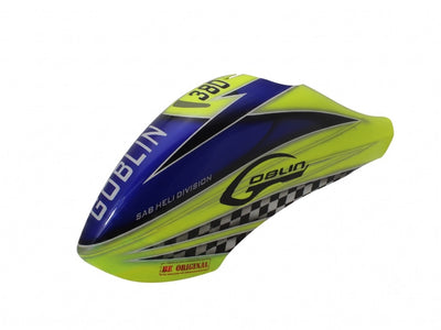 Canomod Airbrush Canopy SAB Yellow/Blue - Goblin 380 : H0544-S