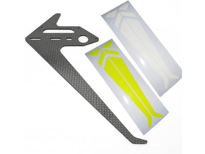 Carbon Fibre Tail Fin - Goblin 500 Sport : H0621-S - Midland Helicopters