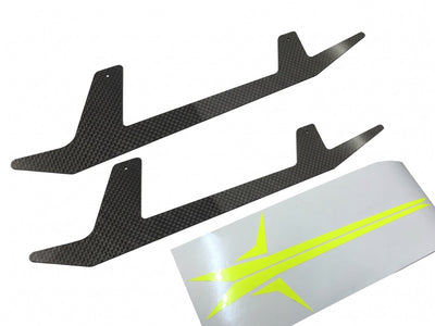 Carbon Fibre Landing Gear - Goblin 500 Sport : H0654-S - Midland Helicopters