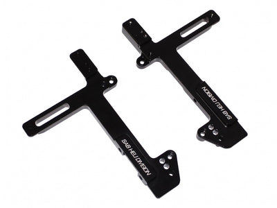 Aluminum Engine Mount - Goblin Black Nitro : H0665-S - Midland Helicopters