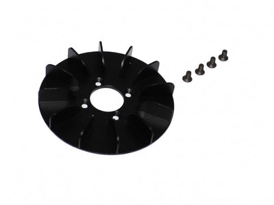 Aluminum Engine Fan - Goblin Black Nitro : H0671BM-S - Midland Helicopters