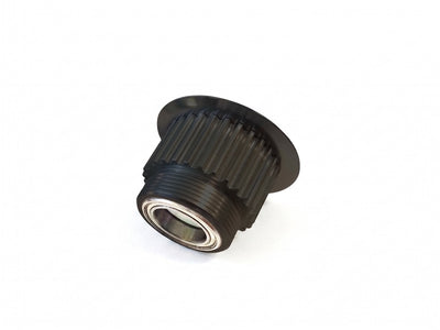 Aluminium Engine Pulley 28T - Goblin Black Nitro : H0675BL-28-S