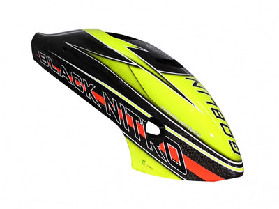 Canomod Airbrush Canopy Yellow Carbon - Goblin Black Nitro : H0700-S - Midland Helicopters