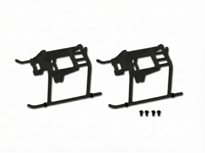 Align T-Rex 150 Landing Skid Black (2) : H15F001XAT - Midland Helicopters