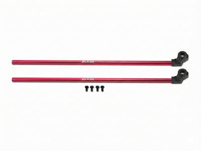 Align T-Rex 150 Tail Boom Red (2) : H15T002ART