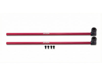 Align T-Rex 150 Tail Boom-Red (2) : H15T002XRT