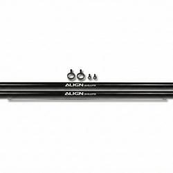 Tail Boom/Black (2) - Trex 250 : H25030T-00 - Midland Helicopters