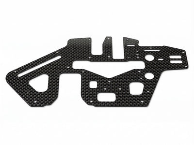 Carbon Fiber Main Frame/1.2mm V2 : H45028AT - Midland Helicopters