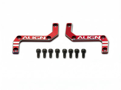 Align T-Rex 450L Metal Reinforcement Plate And Brace Assy. : H45B008AXT - Midland Helicopters