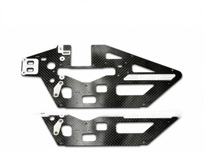 T-Rex 450L Carbon Fiber Main Frame (R) : H45B015XXT