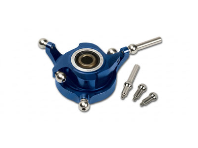 Align T-Rex 450DFC CCPM Metal Swashplate/Blue : H45H007XNT - Midland Helicopters