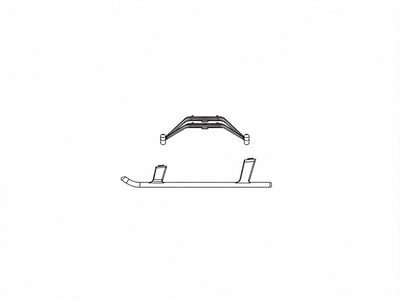 Align T-Rex 470L Landing Skid - Yellow : H47F001XET - Midland Helicopters