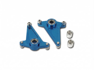 600ESP Metal Aileron Lever (Blue) : H60178QHT - Midland Helicopters