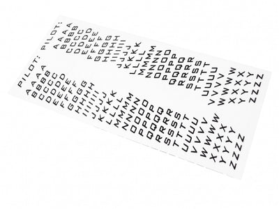 HA070-S - Letter Sticker