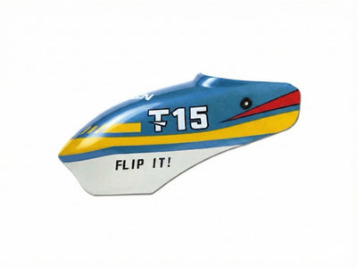 Align T15 Painted Canopy-Blue : HC1521T