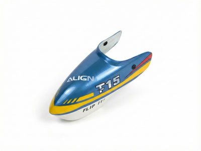 Align T15 Painted Canopy-Blue : HC1521T