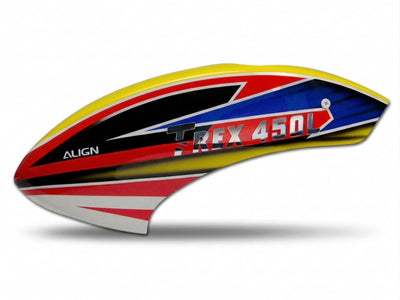 Align T-Rex 450L Dominator Painted Canopy : HC4356T - Midland Helicopters