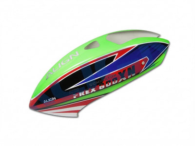 Align T-Rex 600XN Painted Canopy - Green : HC6184T - Midland Helicopters