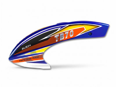Align TB70 Painted Canopy - Blue : HCB7004T