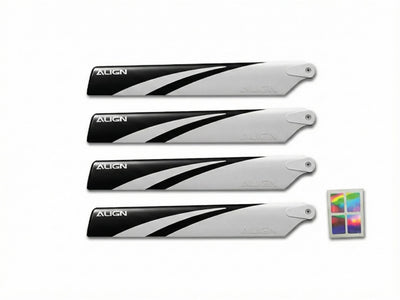 Align T-Rex 150 Main Blades - 120mm White : HD123BBT