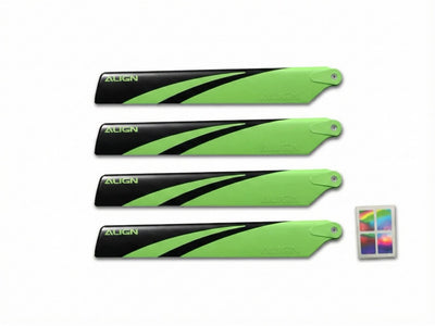 Align T-Rex 150 Main Blades - Green : HD123CBT
