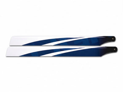 Align T-Rex 360 Carbon Fibre Blades - Blue (Seconds) (HD360BQCB)