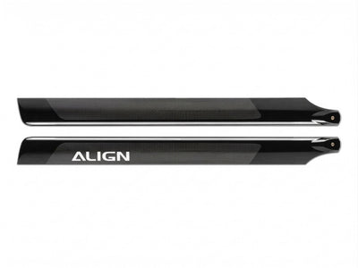 Align 600D Carbon Fibre Blades-Black - B Grade : HD600CZT